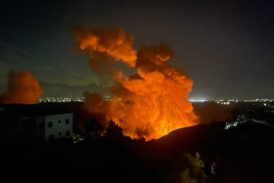 Israel launches new “large-scale” airstrikes in Lebanon, US urges compatriots to leave