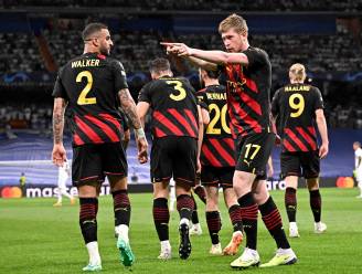 Real Madrid en Man City houden elkaar in evenwicht na heerlijke doelpunten van De Bruyne en Vinicius Jr