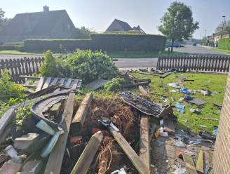Dronken bestuurder (31) raast door tuin in Bredene, dag erna huilt hij uit bij de buren