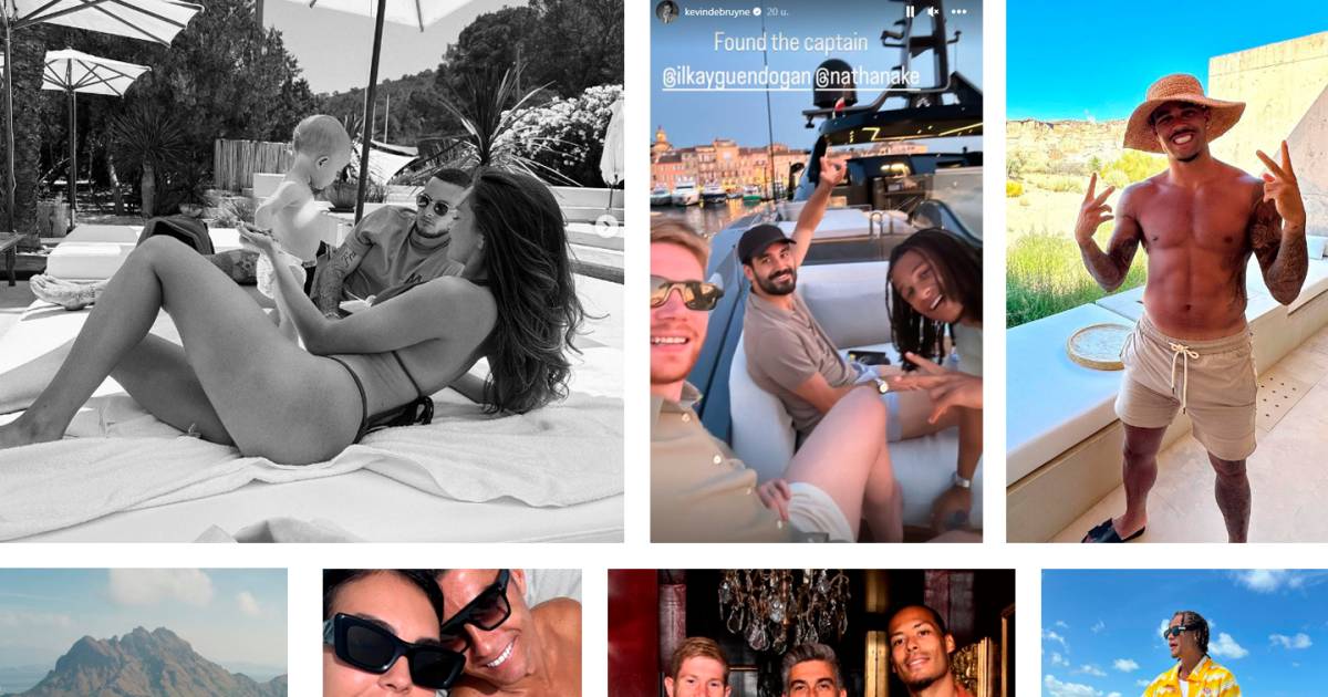 Voetballers op vakantie: Reijnders op safari, Miedema verzet gedachten in Griekenland