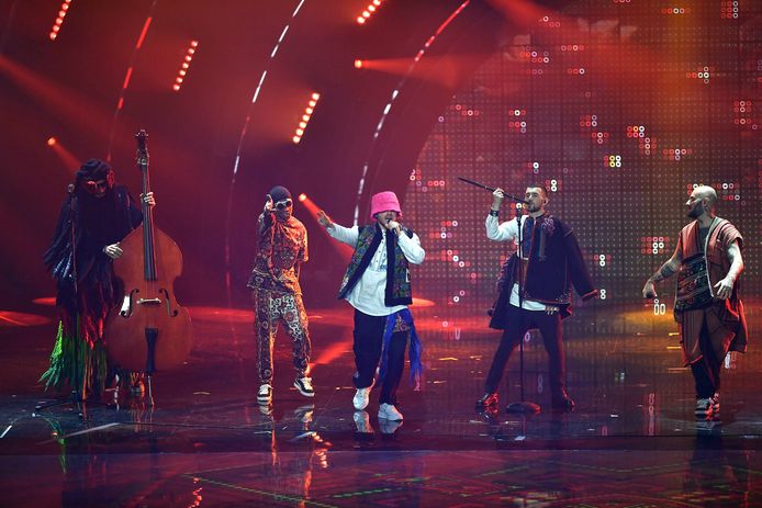 De Oekraïense inzending Kalush Orchestra won het Eurovisiesongfestival met het nummer 'Stefania'.