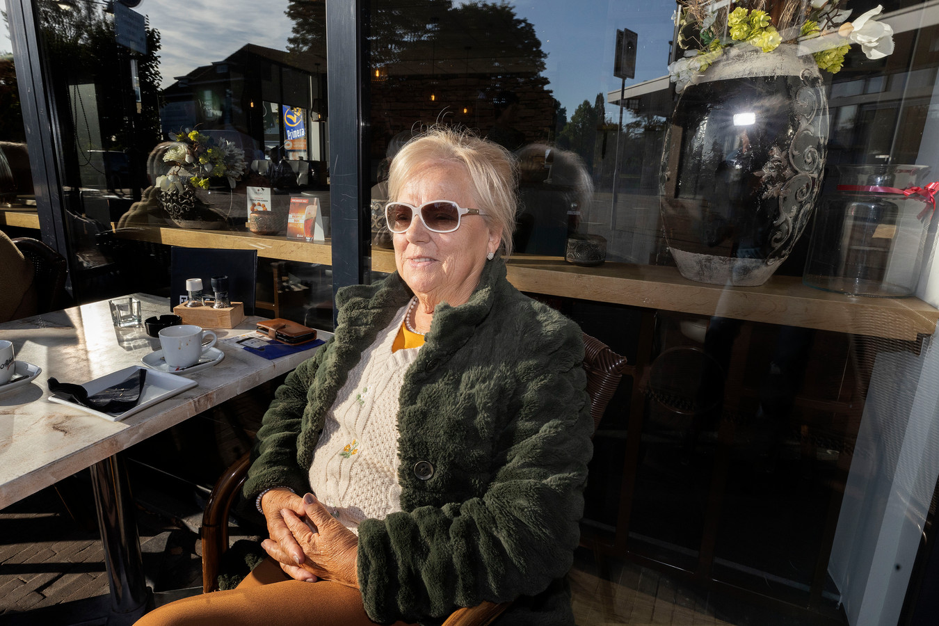 Sjaan Kaathoven uit Reusel: ,,We maken hier gemakkelijk een praatje.”