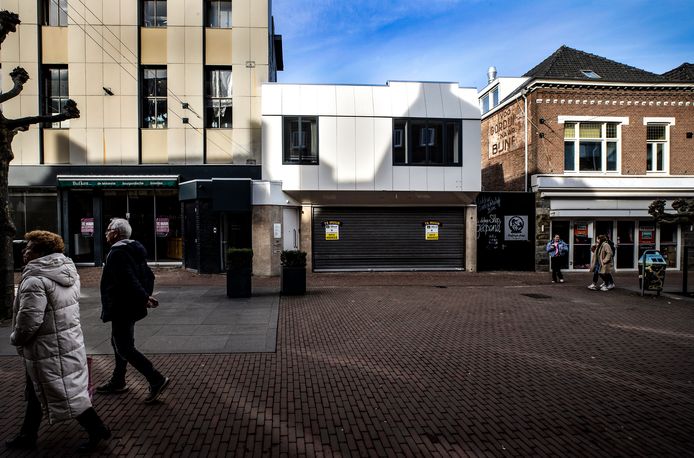 Leegstand in het Helmondse centrum.