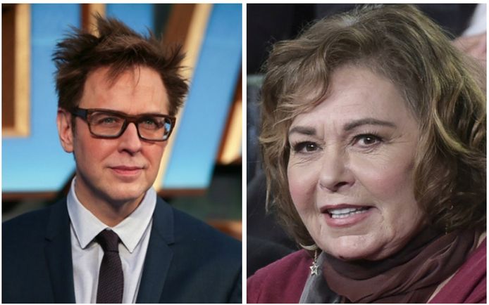 Roseanne Barr is woedend om steun voor James Gunn.
