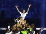 Real Madrid-spelers als helden onthaald in Santiago Bernabeu