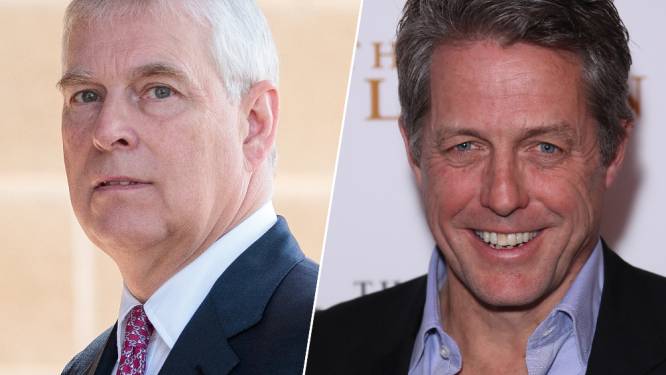 Hugh Grant binnenkort als prins Andrew? BBC-interview over vriendschap met Jeffrey Epstein wordt verfilmd