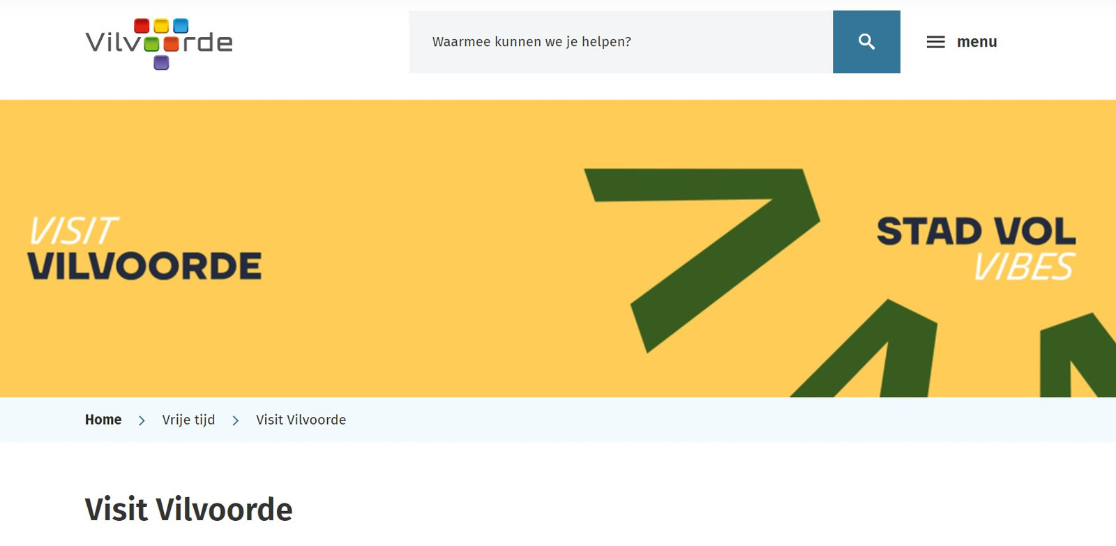 Vilvoorde is ‘stad vol vibes’ nieuwe branding moet meer toeristen lokken Foto hln.be