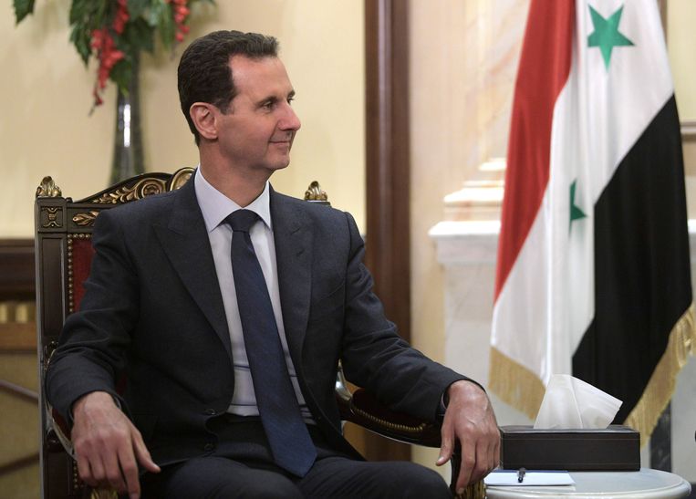 In de ogen van Donald Trump is de Syrische president Bashar Assad een beest. Hij spreekt van ‘Animal Assad’.
 Beeld EPA