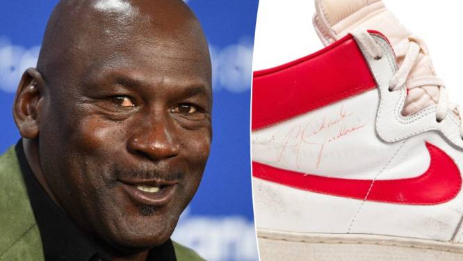 Les baskets iconiques de Michael Jordan atteignent près de 1,5 million de dollars aux enchères