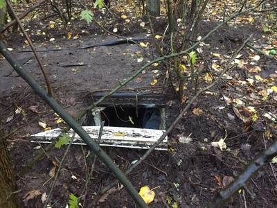 Geld, drugs en kalasjnikovs gevonden in ondergrondse ruimtes bij woonwagenkamp Oss