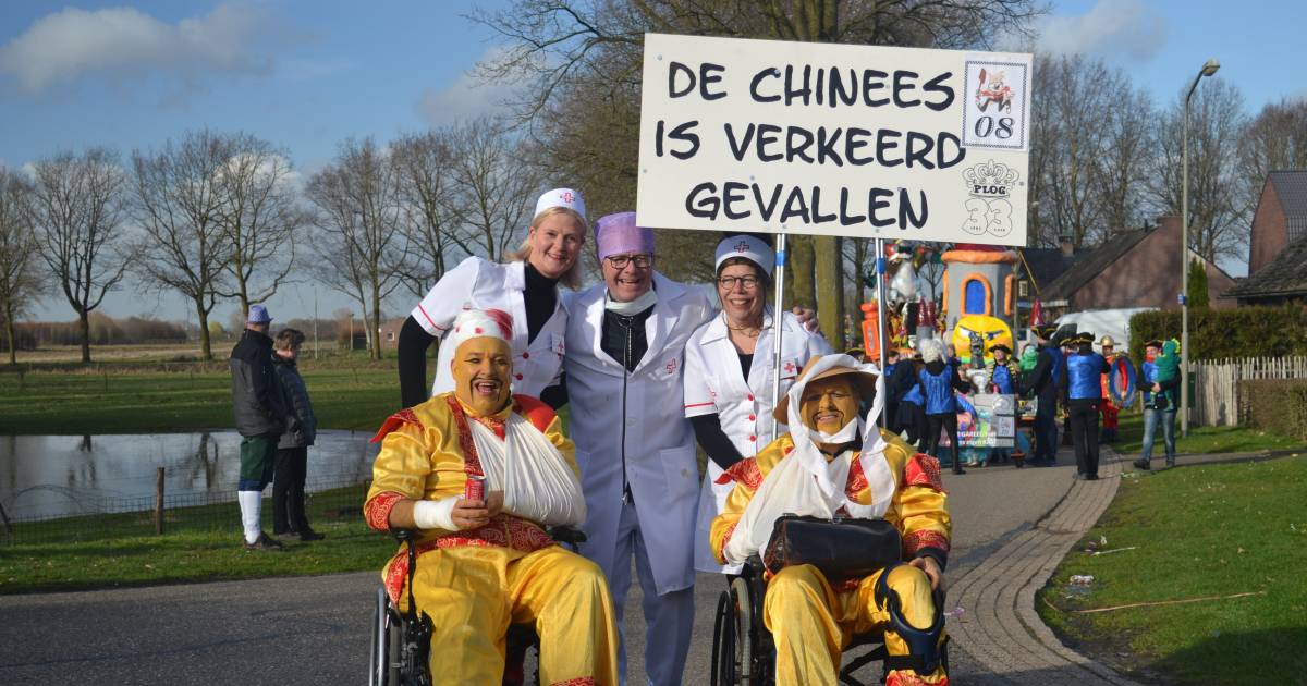 Uitgestelde optocht in Overlangel start met gevarieerde stoet