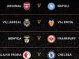 Un choc Naples-Arsenal en Europa League