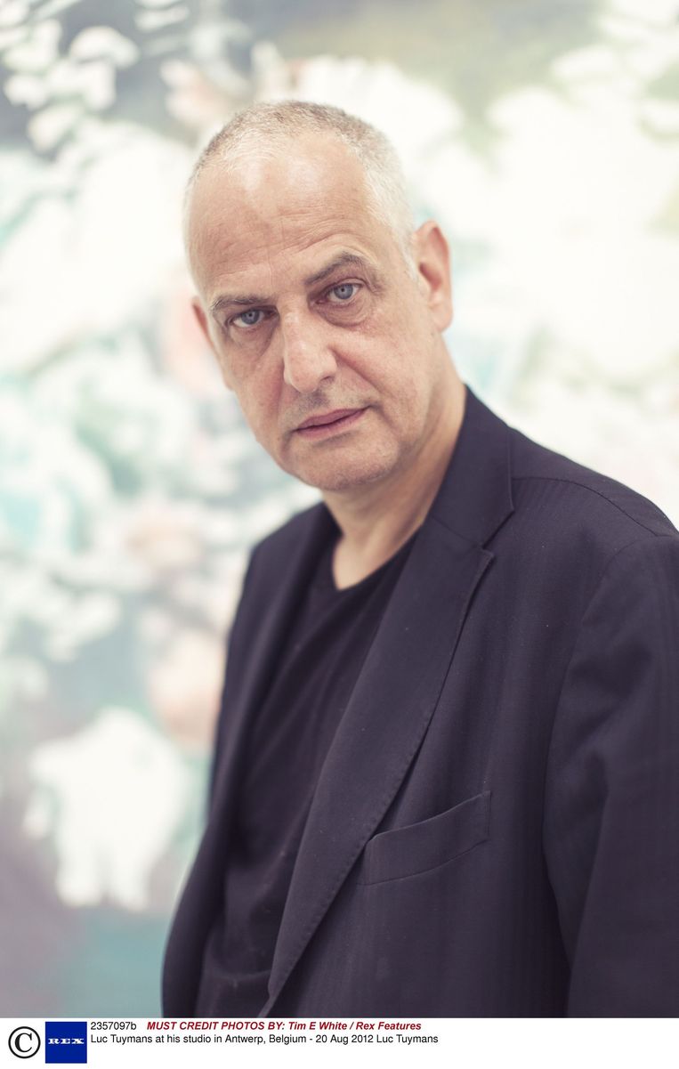 Luc Tuymans in zijn studio in Antwerpen. Beeld Hollandse Hoogte