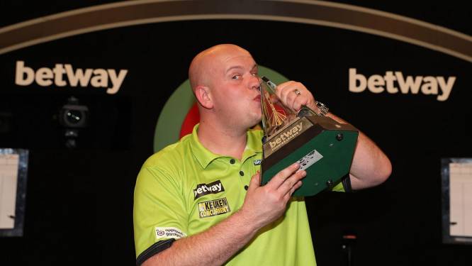 Van Gerwen doneert 100 pond voor iedere 180 in Premier League