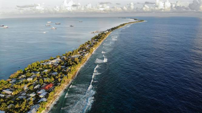 Eiland Tuvalu met de ondergang bedreigd: ‘Staat er triest voor’