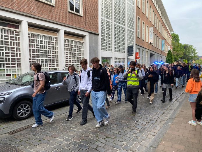 Vol goede moed begonnen ze aan hun tocht.