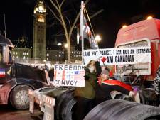 ‘Vrijheidskonvooi’ Canadese truckers arriveert in Ottawa, ‘Trudeau in veiligheid gebracht’