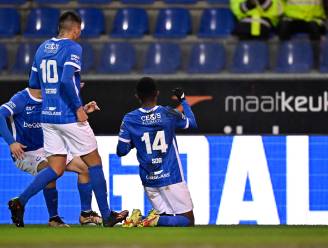 Nieuwkomer Sor helpt Racing Genk aan zwaarbevochten zege tegen Zulte Waregem
