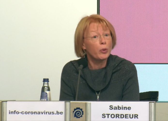 Sabine Stordeur van de taskforce vaccinatie.