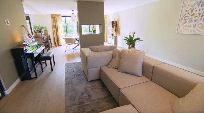 De nieuwe woning van Jurgen en Elise.