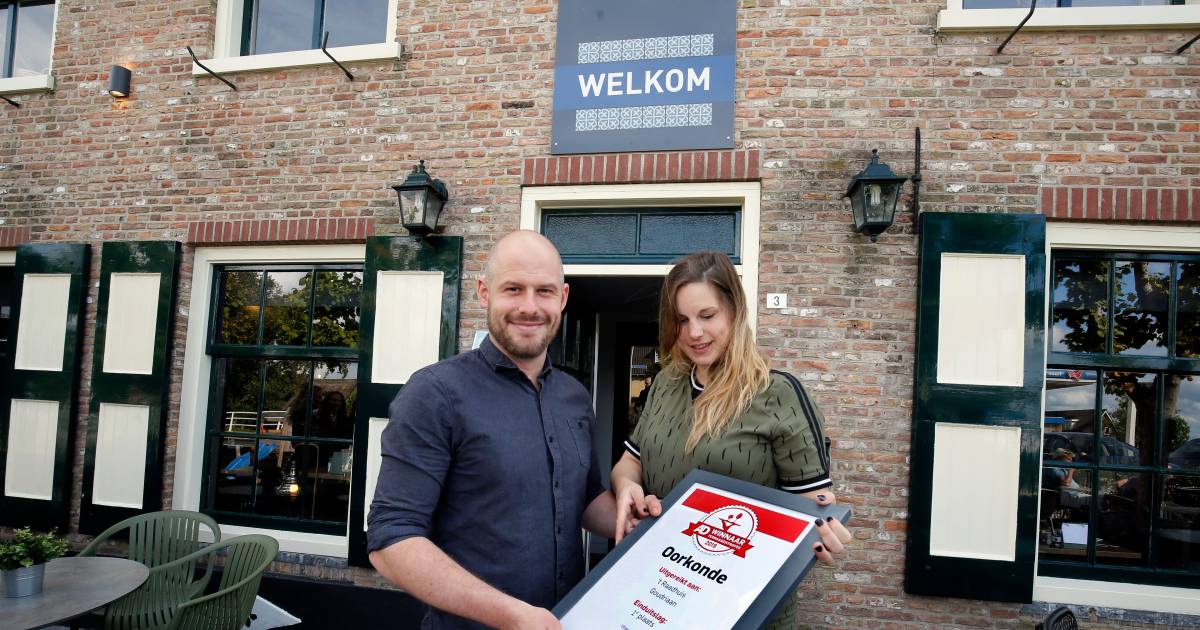 Zo werd de Terrassentrofee gewonnen door ‘t Raadhuis in Goudriaan