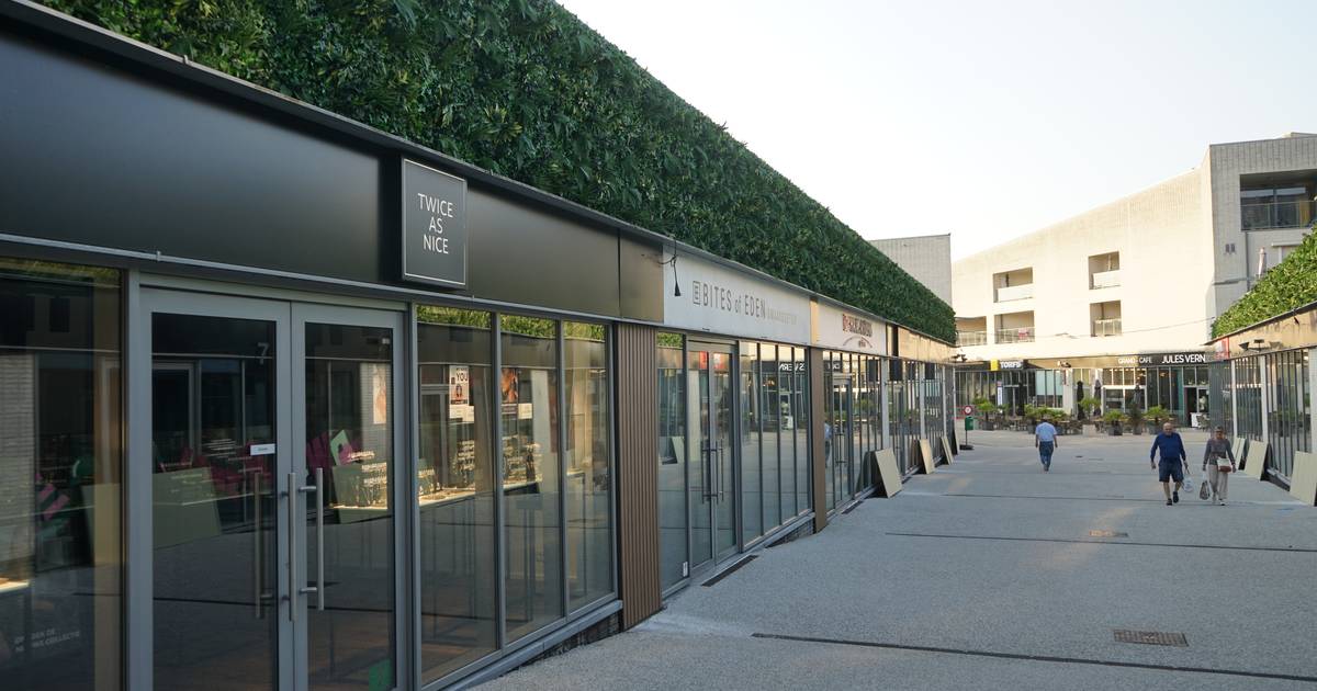 Verfraaiingswerken aan gevels van winkelwandelstraat Warande | Beveren