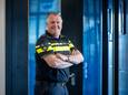 De Westlandse teamchef Dick van der Ende van de politie-eenheid Den Haag.