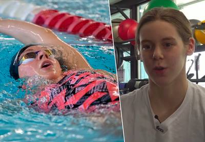 Ze woont al 3 jaar alleen en verbeterde afgelopen weekend liefst 9 (!) Belgische records: op bezoek bij zwemsensatie Roos Vanotterdijk (18)