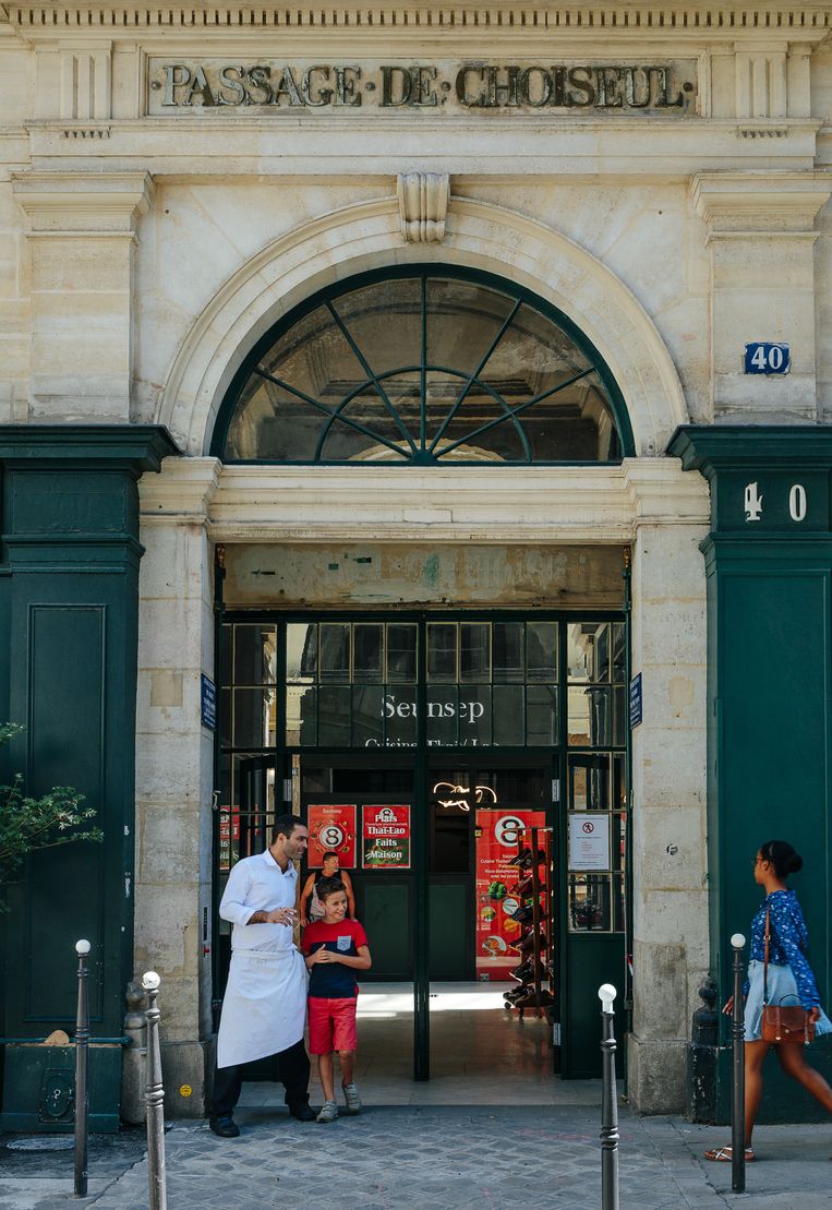 Passage de Choiseul in Parijs. Beeld Alex Cretey Systermans