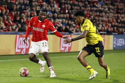 Tout reste à faire: le PSV de Bakayoko tient la dragée haute au Dortmund de Duranville