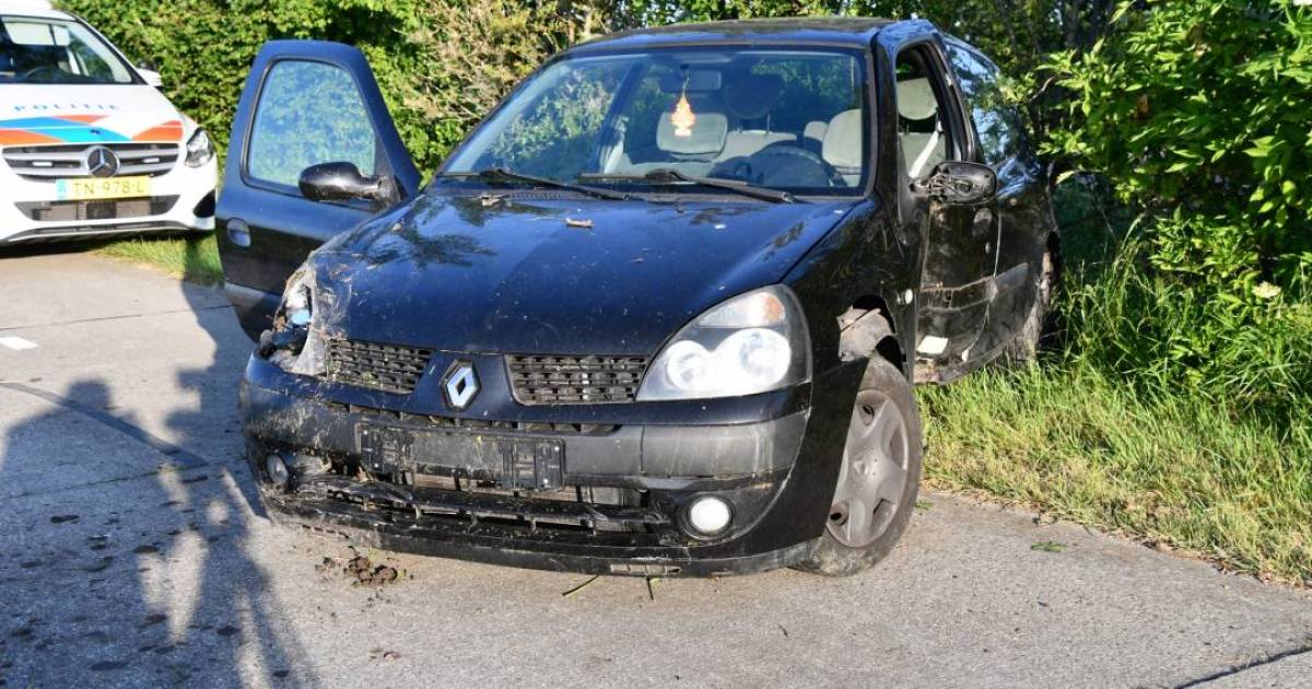 Bestuurder aangehouden na eenzijdig ongeval in Grijpskerke