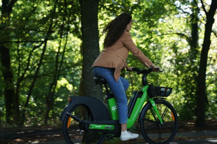 Een e-bike van GO Sharing.