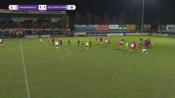 Hoogstraten - Lokeren Temse eindigt op 1-1.