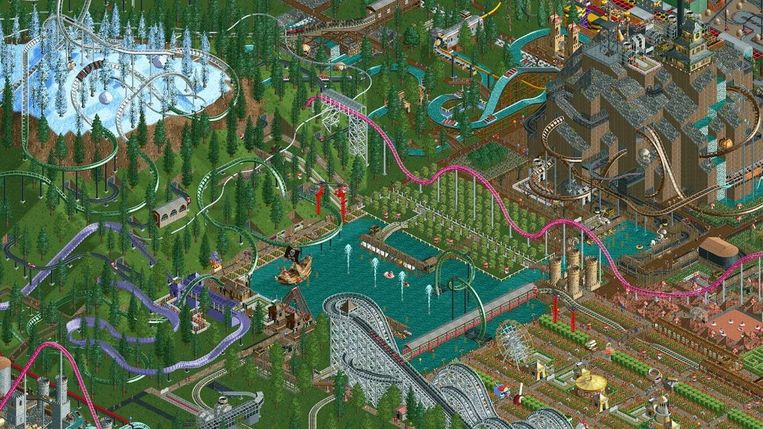 Roller Coaster Tycoon 2 Beeld Hasbro