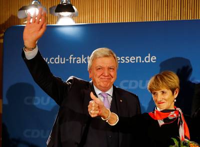 CDU en SPD krijgen billenkoek in Hessen