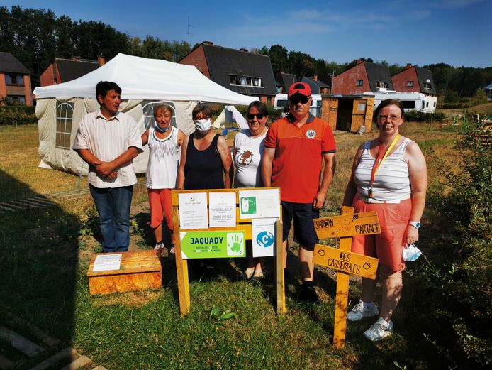 Le jardin partagé Les Casseroles à Gosselies (Charleroi) va bientôt être inauguré