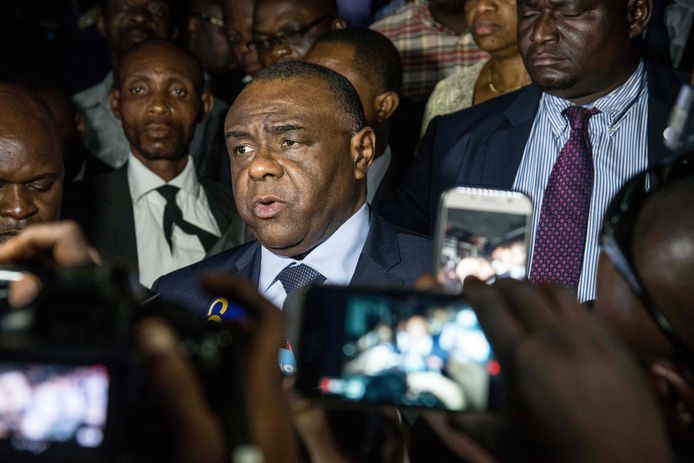 De Congolese oppositieleider Jean-Pierre Bemba, in wiens zaak het Internationaal Strafhof maandag een belangrijke uitspraak moet doen.