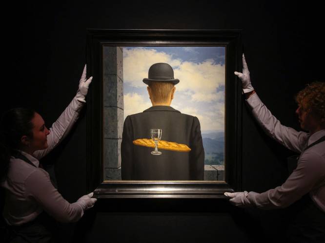 ‘L’ami intime’ van Magritte onder de hamer voor ruim 39 miljoen euro