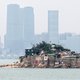 Het eilandje Kinmen is Taiwanees, maar lijkt steeds dichter naar de kust van het Chinese vasteland te drijven