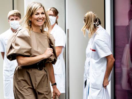 Máxima in H&M-jurk: bezoekje aan de strijkkamer kan ook geen kwaad