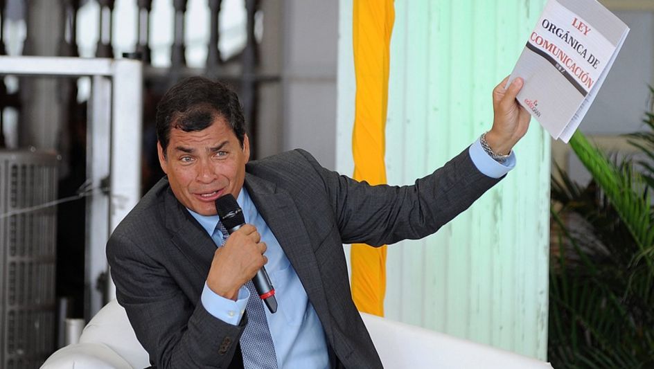 Klokkenluiders vestigen hoop op anti-Amerikaans Ecuador 