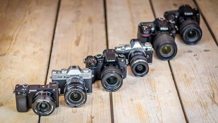 Deze zes camera's, met een prijs rond 1000 euro voor de 'body', zijn stilaan 'evergreens' aan het worden.