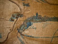 Deze kaart van de regio uit 1540 werd per toeval ontdekt op een kast in het archief