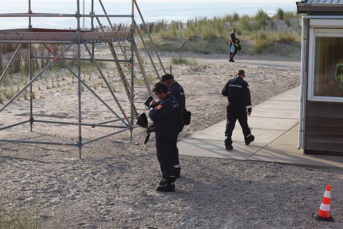 Het drone-team is ook paraat.