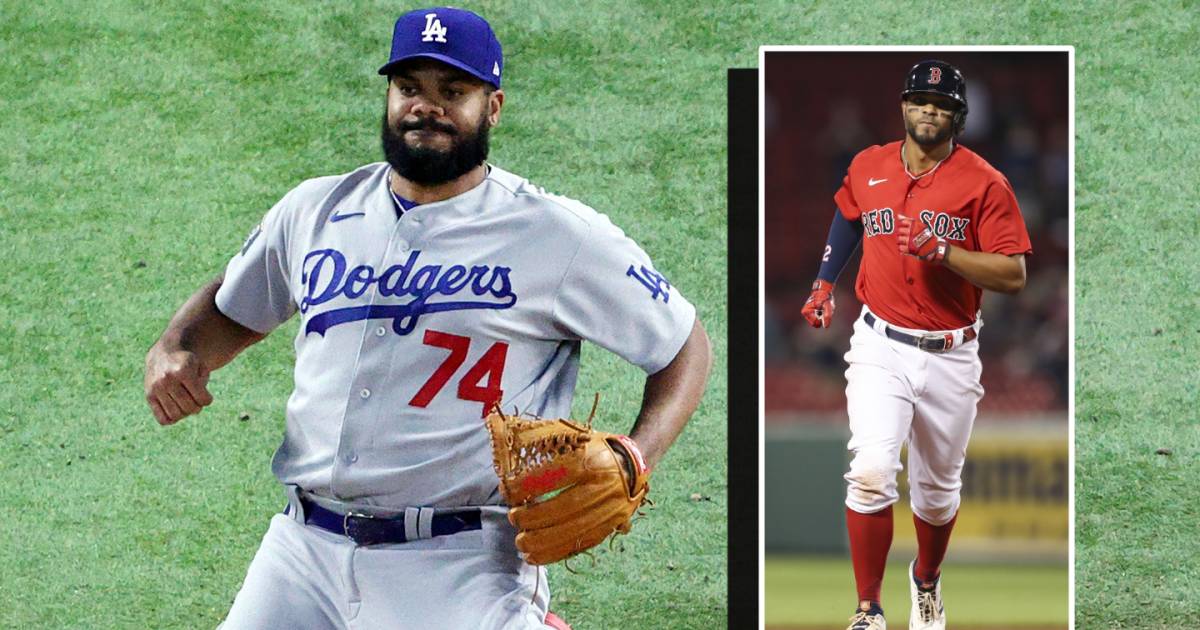 Baseball players with MLS stars Xander Bogaerts and Kenley Jansen at the Unofficial World Cup |  other sports