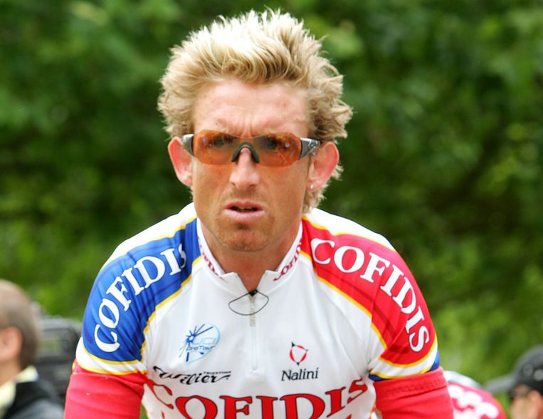 Matt White was een oud-teamgenoot van Lance Armstrong. Floyd Landis getuigde dat White epo en testosteron had gebruikt. Beeld getty