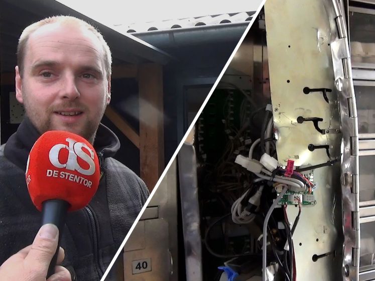 Verdriet na brute inbraak eierautomaat in Mariënheem