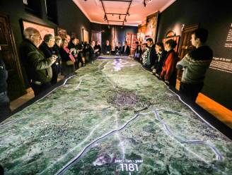 Maquettetafel van expo ‘Zwinhavens’ krijgt definitieve plek in Stadhuis van Brugge