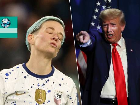 Donald Trump hervat oude vete met Megan Rapinoe na gemiste strafschop op WK: ‘Goed schot Megan’