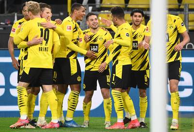Reus en Guerreiro bezorgen Dortmund de zege tegen Union Berlin, Haaland mist strafschop